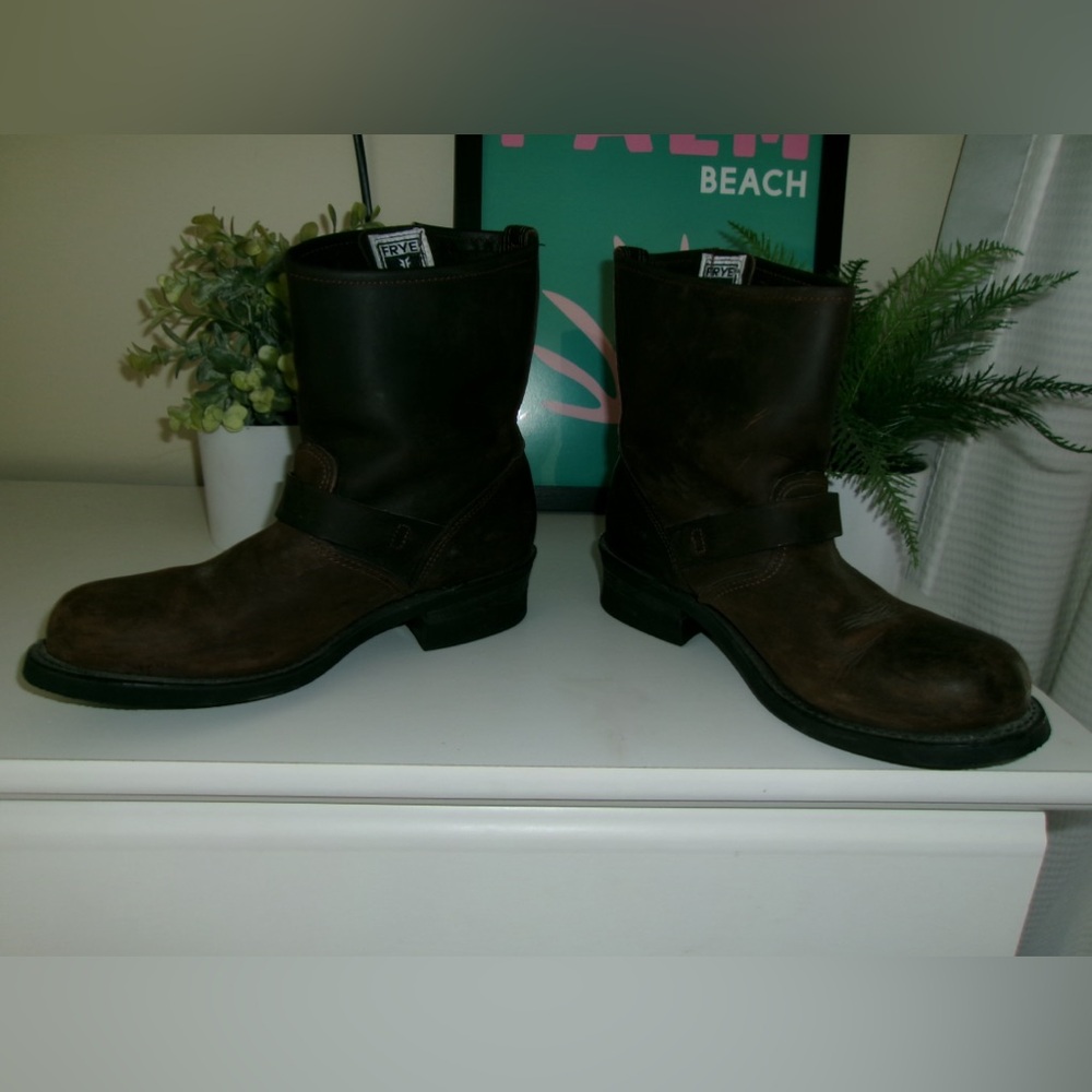 Frye 77500 Veronica short brown boots size 7 1/2M women’s